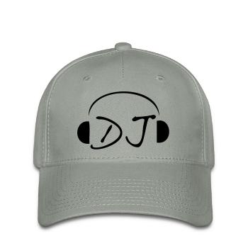 Dj - Flexfit Cap - green-grey - Front