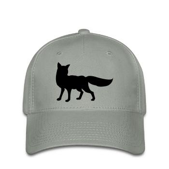 fuchs - Flexfit Cap - Grüngrau - Vorne