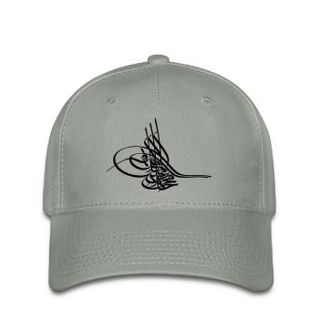 Osmanli Tughrasi - Flexfit Cap - Grüngrau - Vorne