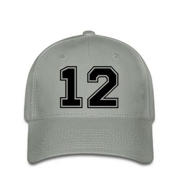 zwolf - Flexfit Cap - green-grey - Front