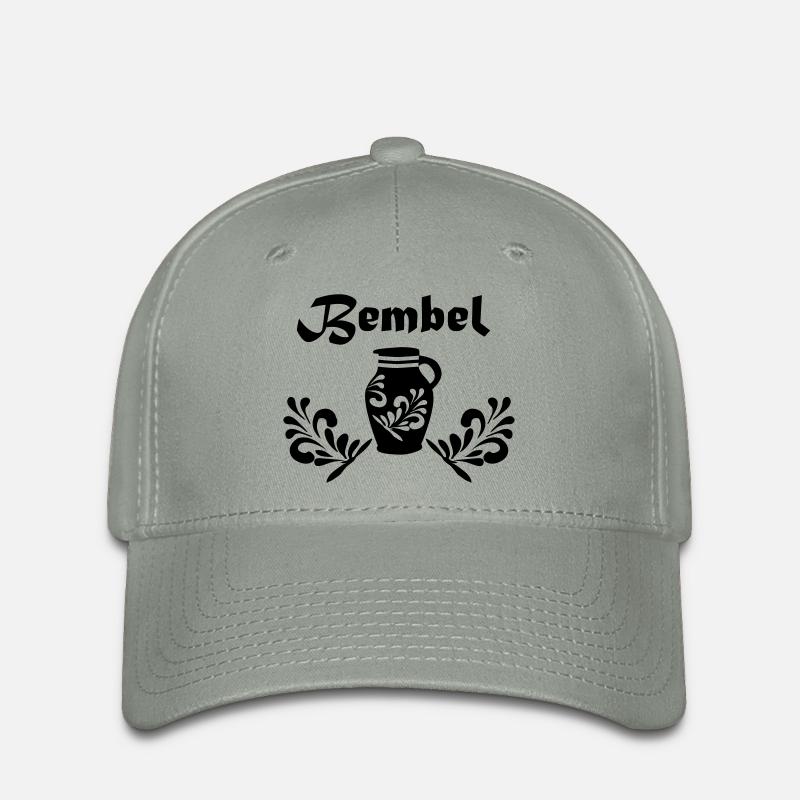 BEMBEL - Bembeltown Frankfurt Souvenirs - Flexfit Cap - Grüngrau