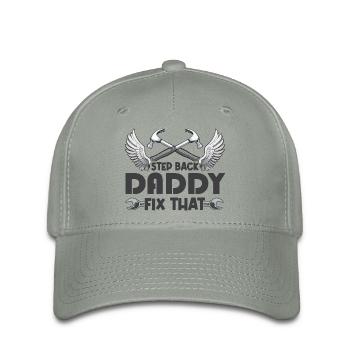 Mr Fix it - Flexfit Cap - green-grey - Front