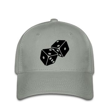 Cube 2er Pash - Two-ply - Flexfit Cap - green-grey - Front