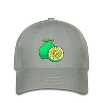 Limes limes - Casquette Flexfit - gris vert - Devant