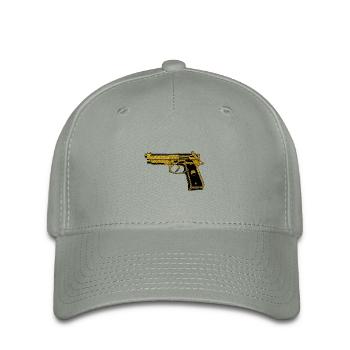 Golden Pistol - Golden gun gun owner - Flexfit Cap - green-grey - Front