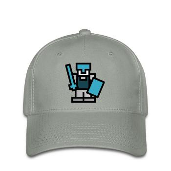 army soldier soldat knight world war weltkrieg70 - Flexfit Cap - Grüngrau - Vorne