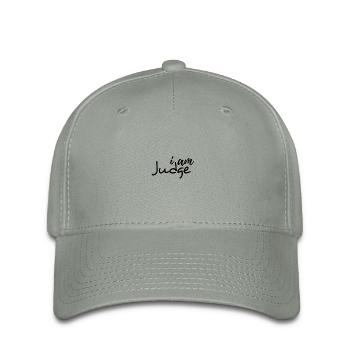 Je suis juge - Casquette Flexfit - gris vert - Devant