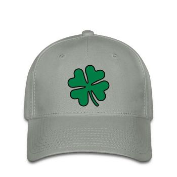 Kleeblatt - Flexfit Cap - Grüngrau - Vorne