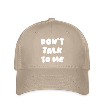 Ne me parlez pas - Casquette Flexfit - kaki - Devant