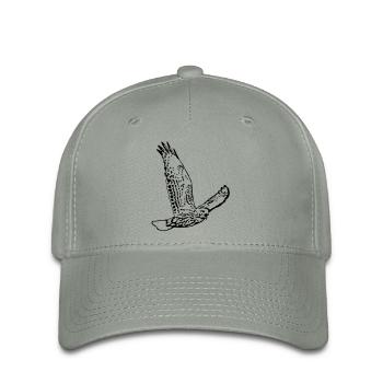 Buse - Casquette Flexfit - gris vert - Devant