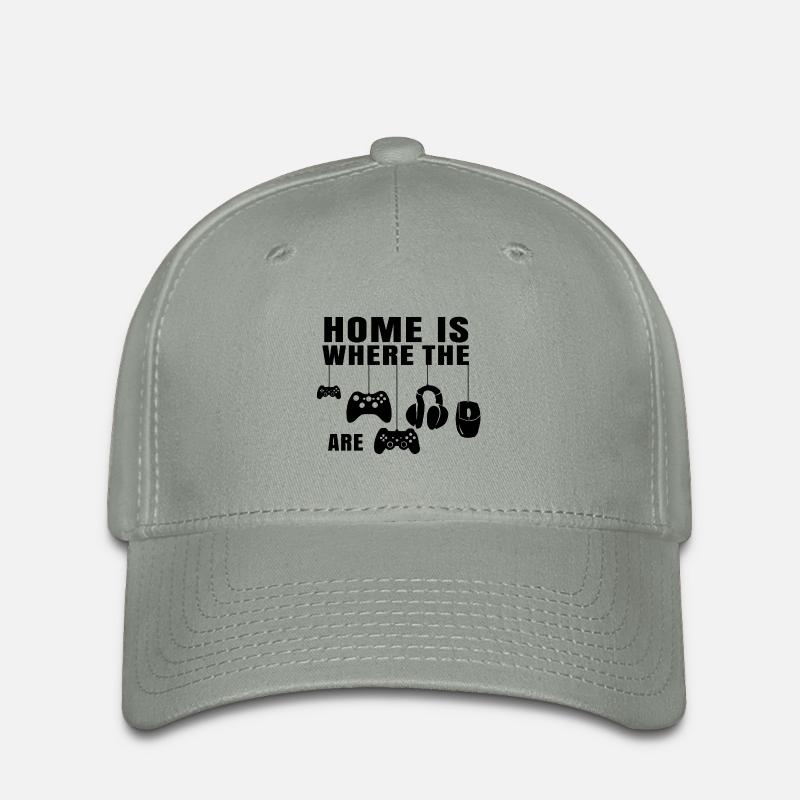 HOME 4000 - Flexfit Cap - Grüngrau