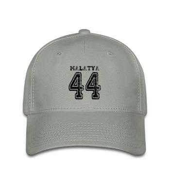 44 Malatya plaque d'immatriculation turque comme un cadeau - Casquette Flexfit - gris vert - Devant