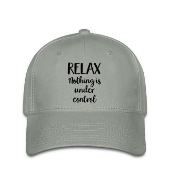 relax - Flexfit Cap - Grüngrau - Vorne