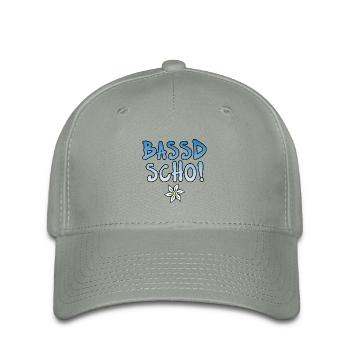 Bassd scho - Flexfit Cap - Grüngrau - Vorne
