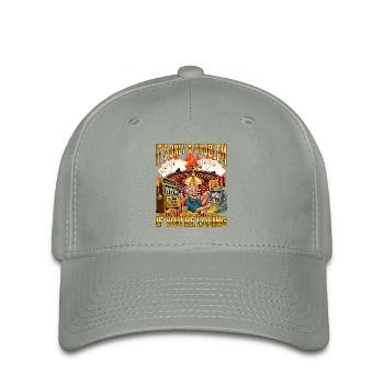 Ce n’est un problème que si vous perdez au jeu - Casquette Flexfit - gris vert - Devant