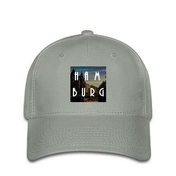 Hamburg - Flexfit Cap - Grüngrau - Vorne