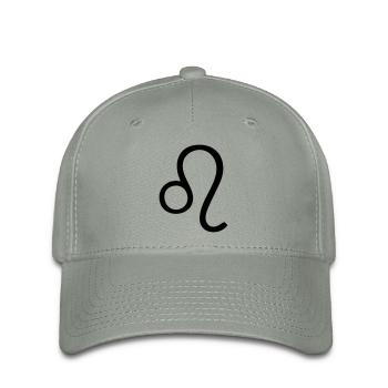 lion astro symbol - Flexfit Cap - green-grey - Front