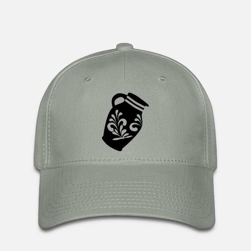BEMBEL | Frankfurt Motive - Flexfit Cap - Grüngrau