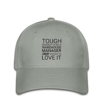 Warehouse Manager Crazy - Flexfit Cap - Grüngrau - Vorne