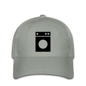 lave-linge - Casquette Flexfit - gris vert - Devant