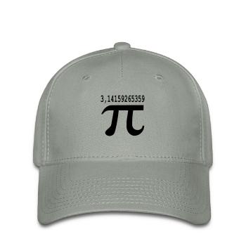pi - Flexfit Cap - Grüngrau - Vorne