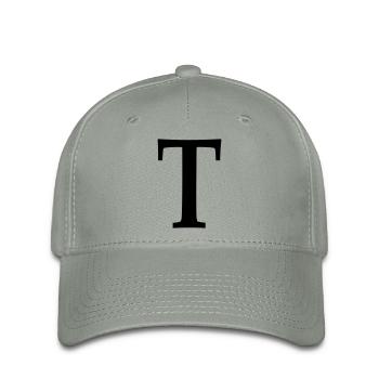 T - Flexfit Cap - Grüngrau - Vorne