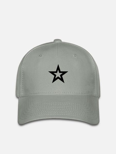 stern - Flexfit Cap - Grüngrau
