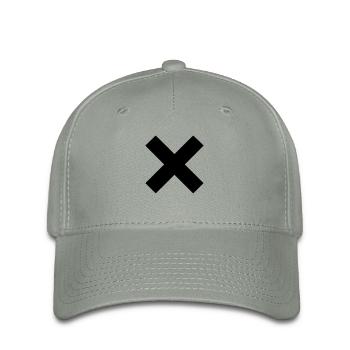 Kreuz - Flexfit Cap - Grüngrau - Vorne