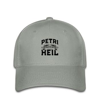 Petri Heil Fishing - Flexfit Cap - green-grey - Front