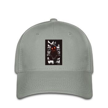 Cool Bunny by ART8NS Art ON Streetwear - Flexfit Cap - Grüngrau - Vorne