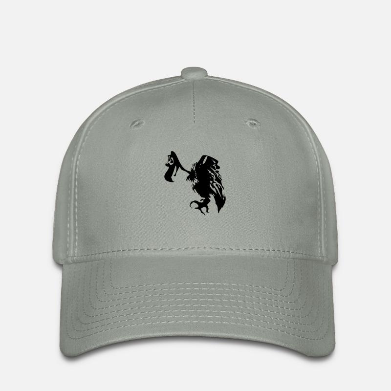 Geier - Flexfit Cap - Grüngrau
