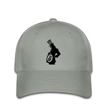 impérialisme - Casquette Flexfit - gris vert - Devant