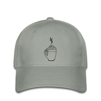 hot chocolate 01 - Flexfit Cap - Grüngrau - Vorne