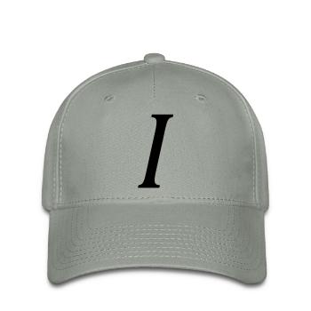 iota - Casquette Flexfit - gris vert - Devant