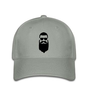 beard - Flexfit Cap - green-grey - Front