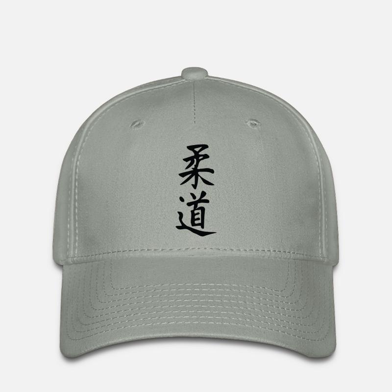 le judo - Flexfit Cap - Grüngrau