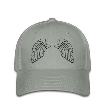Wings - Flexfit Cap - green-grey - Front