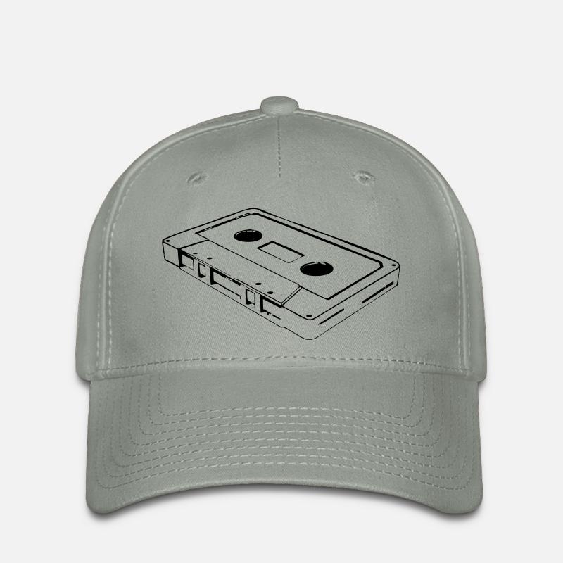 Kassette Cassette - Flexfit Cap - Grüngrau