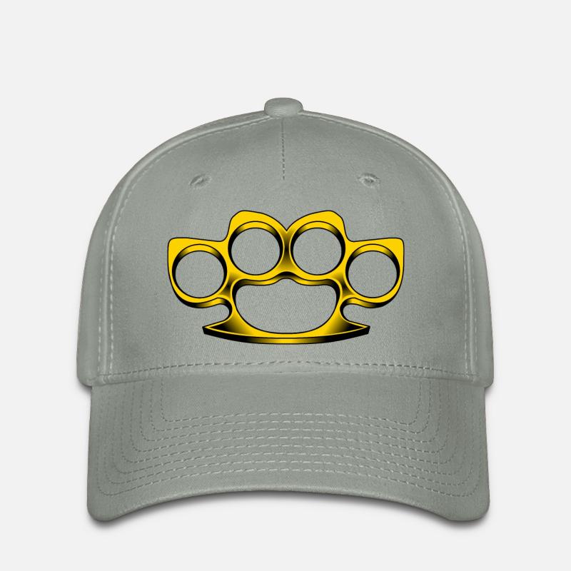 Schlagring - Flexfit Cap - Grüngrau