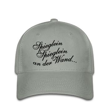 Spieglein Spieglein an der Wand - Flexfit Cap - Grüngrau - Vorne