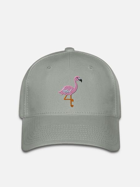 Flamingo - Flexfit Cap - Grüngrau