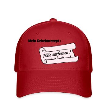 Secret - Flexfit Cap - red - Front