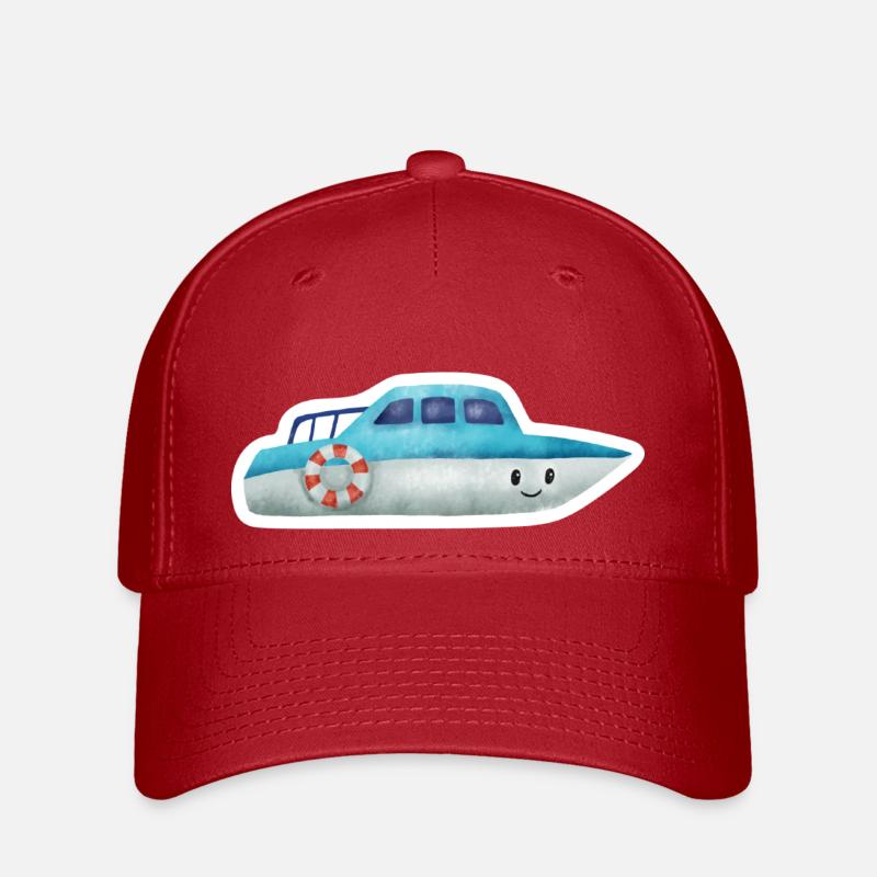 Boot - Flexfit Cap - Rot