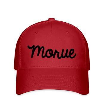 Morue - Casquette Flexfit - rouge - Devant
