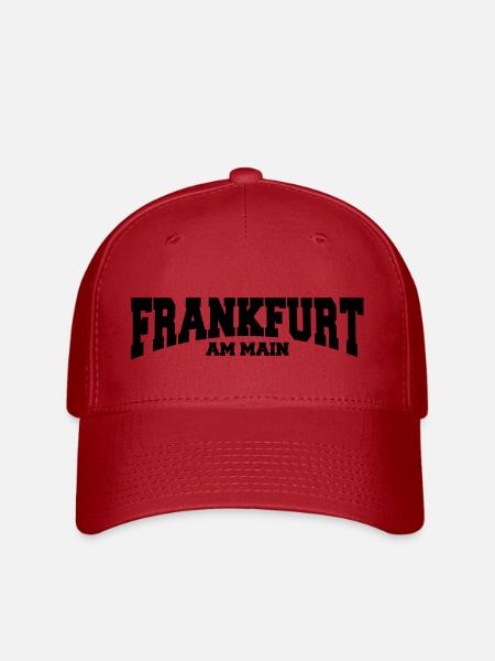 frankfurt am main - Flexfit Cap - Rot