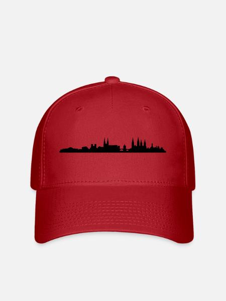 Skyline Bamberg - Flexfit Cap - Rot