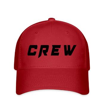 équipage - Casquette Flexfit - rouge - Devant