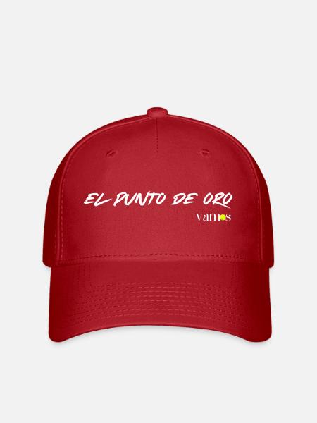El punto de oro - Casquette Flexfit - rouge