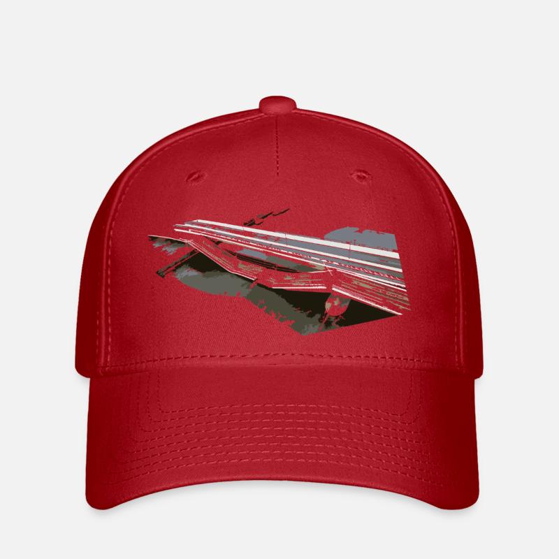 Brückeneinsturz - Flexfit Cap - Rot