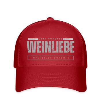 Just Schorle - Flexfit Cap - Rot - Vorne